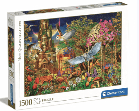 Clementoni 1500 Piece Jigsaw Puzzle - Woodland Fantasy