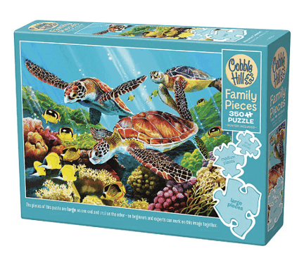Cobble Hill 350 Piece Family Jigsaw Puzzle Molokini Current