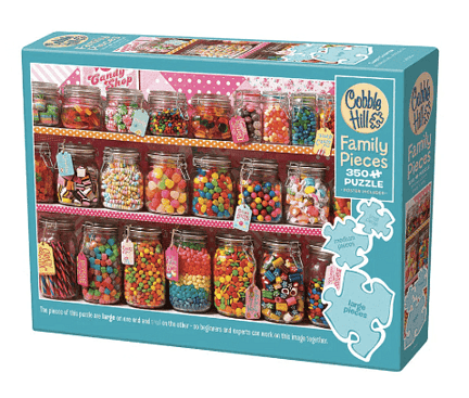 Cobble Hill 350 Piece Family Jigsaw Puzzle Candy Counter