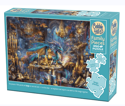 Cobble Hill 350 Piece Family Jigsaw Puzzle: The Library Keeper