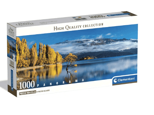 Clementoni 1000 Piece Panorama Jigsaw Puzzle: Wanaka's Golden Reflections