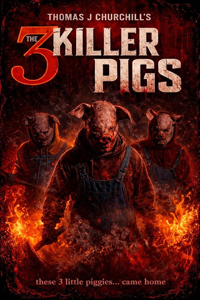 'THE 3 KILLER PIGS' Retro Creature Horror Film