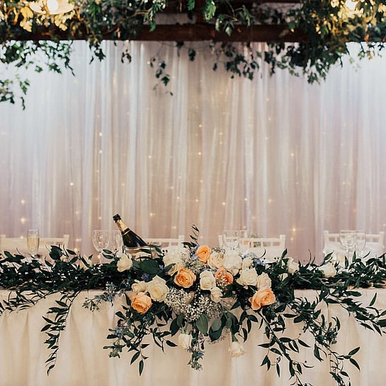 bridal table