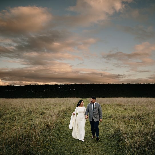 wedding couple