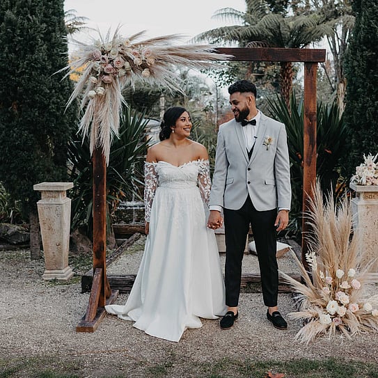 wedding couple