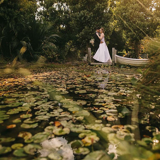 bride and groom