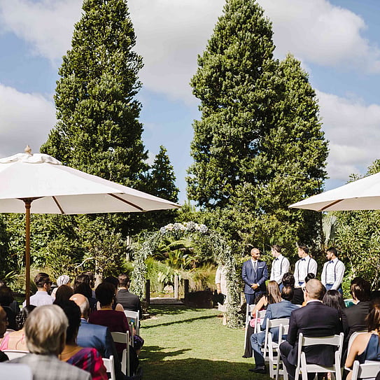 outdoor ceremony
