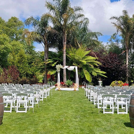outdoor ceremony