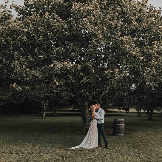 bride and groom