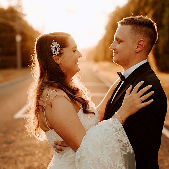 bride and groom