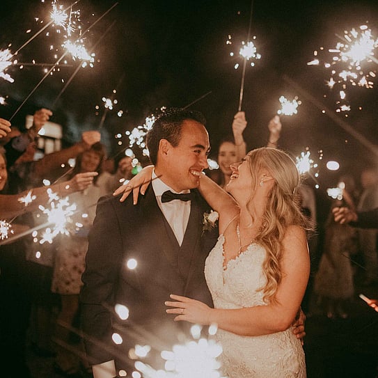 bride and groom