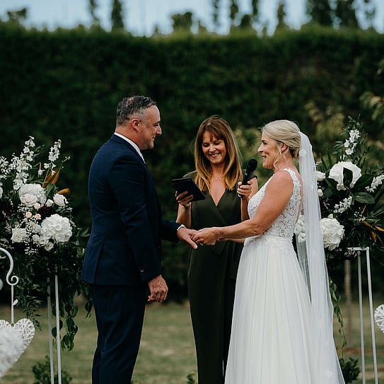 bride and groom
