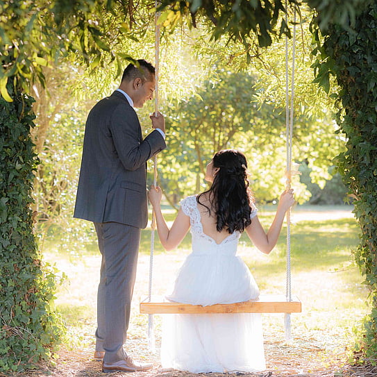 bride and groom