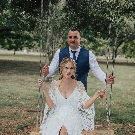 bride and groom