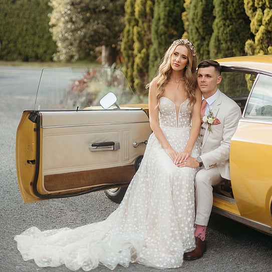 bride and groom