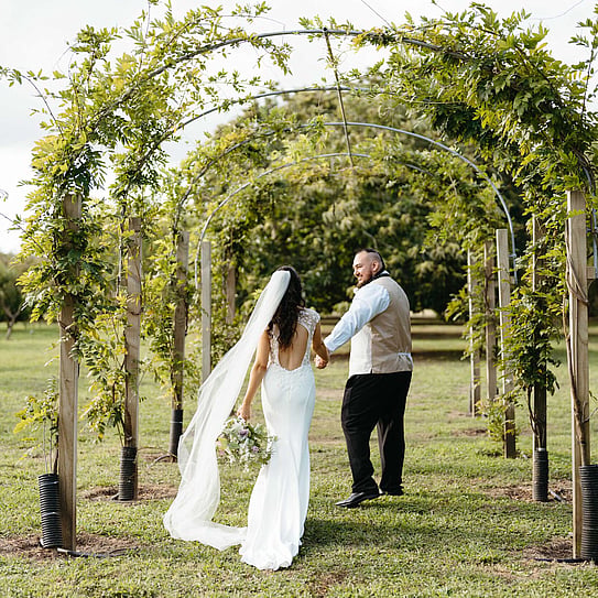 bride and groom