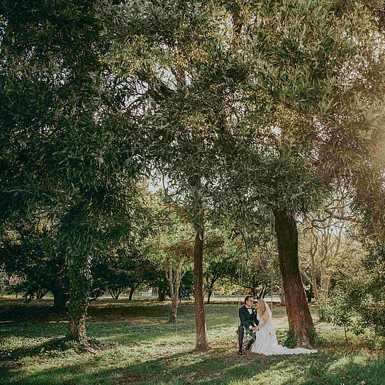 bride and groom