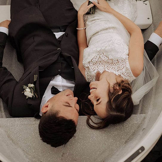 bride and groom
