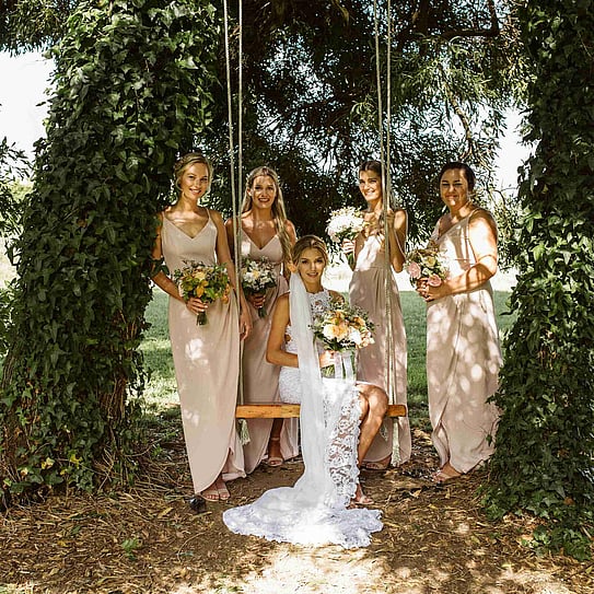bride and bridemates