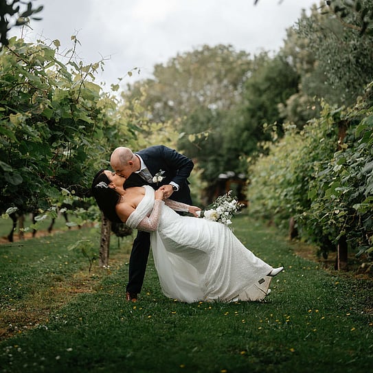 bride and groom