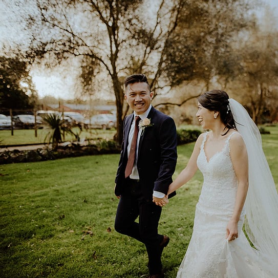 bride and groom
