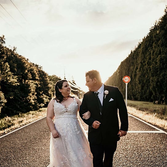 bride and groom