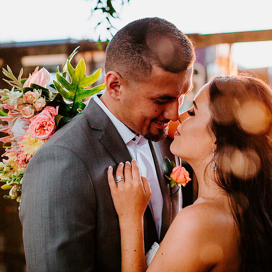 bride and groom