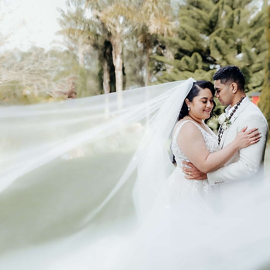 bride and groom
