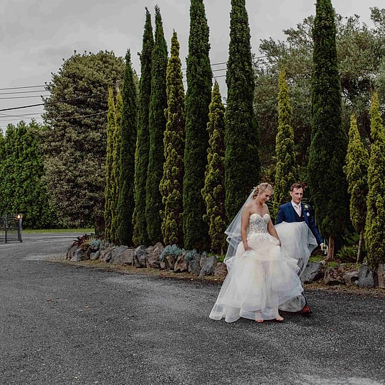 bride and groom