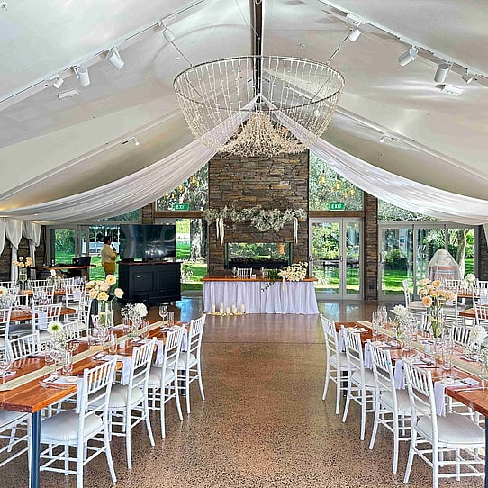 Fireplace Dining at Markovina Estate