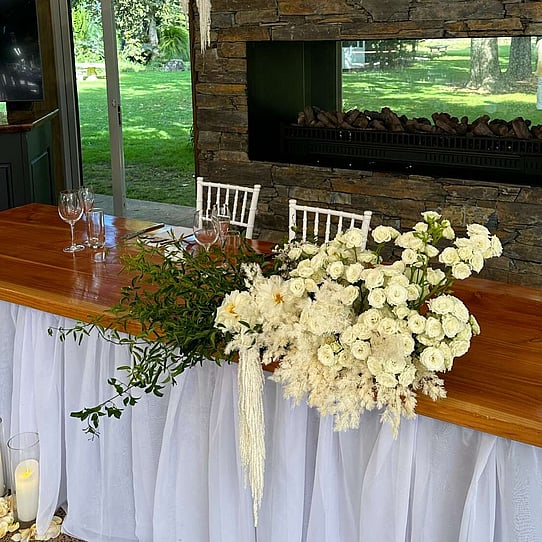 Fireplace Dining at Markovina Estate