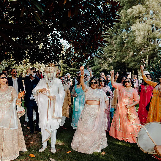 Baraat Entrance for Indian Ceremony