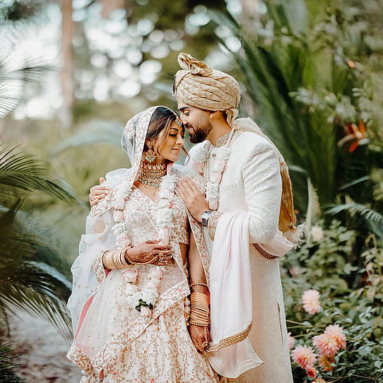 Couple Posing for Photo