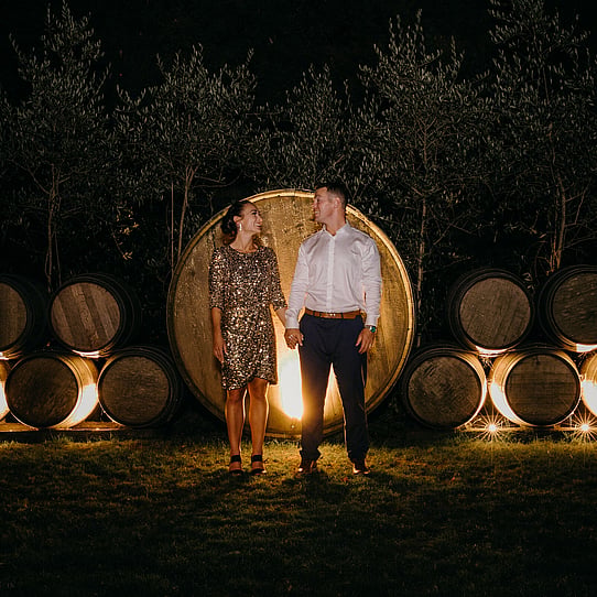 Couple Photo at Night