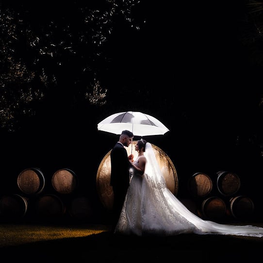 Couple Photo at Night