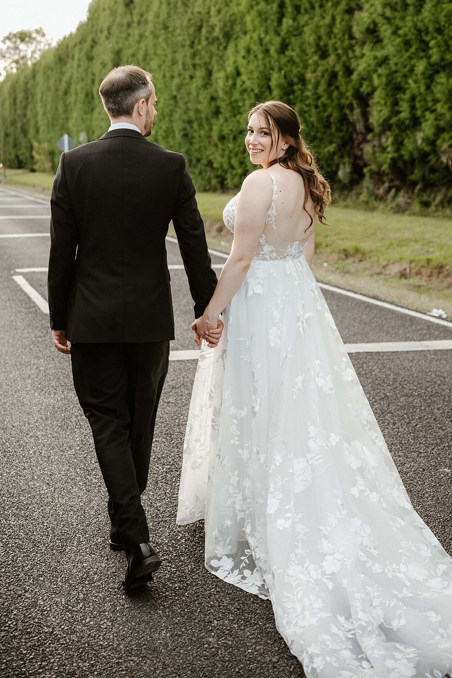 Couple on Old Railway Road