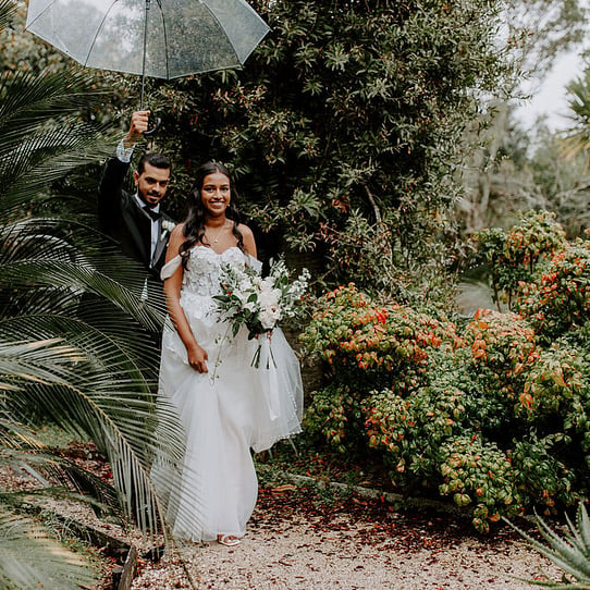 Couple in the Gardens