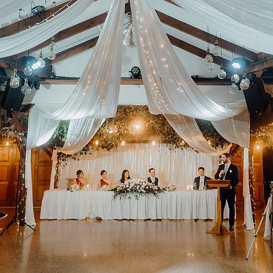 Bridal Party at Bridal Table