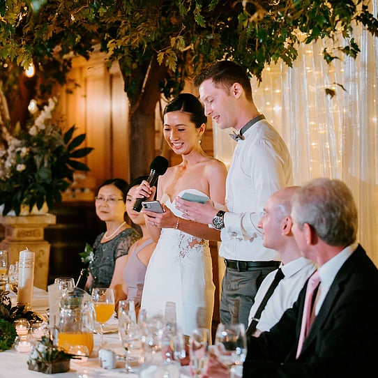 Bride & Groom Speech