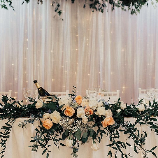Bridal Table Florals