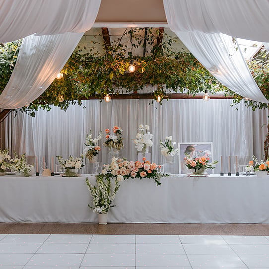Bridal Table Florals