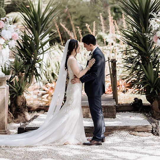Barrel Waterfall Wedding Ceremony