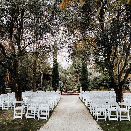 Barrel Waterfall Wedding Ceremony