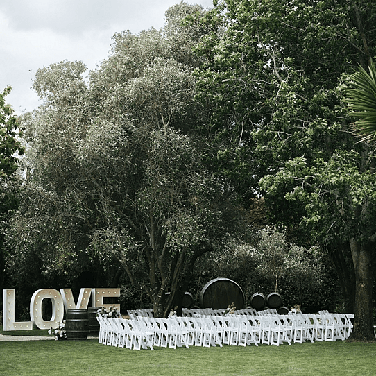 Barrel Waterfall Wedding Ceremony