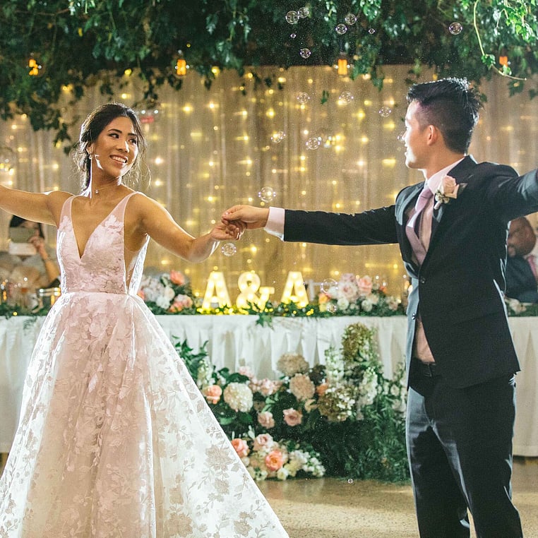 Bride and Groom First Dance