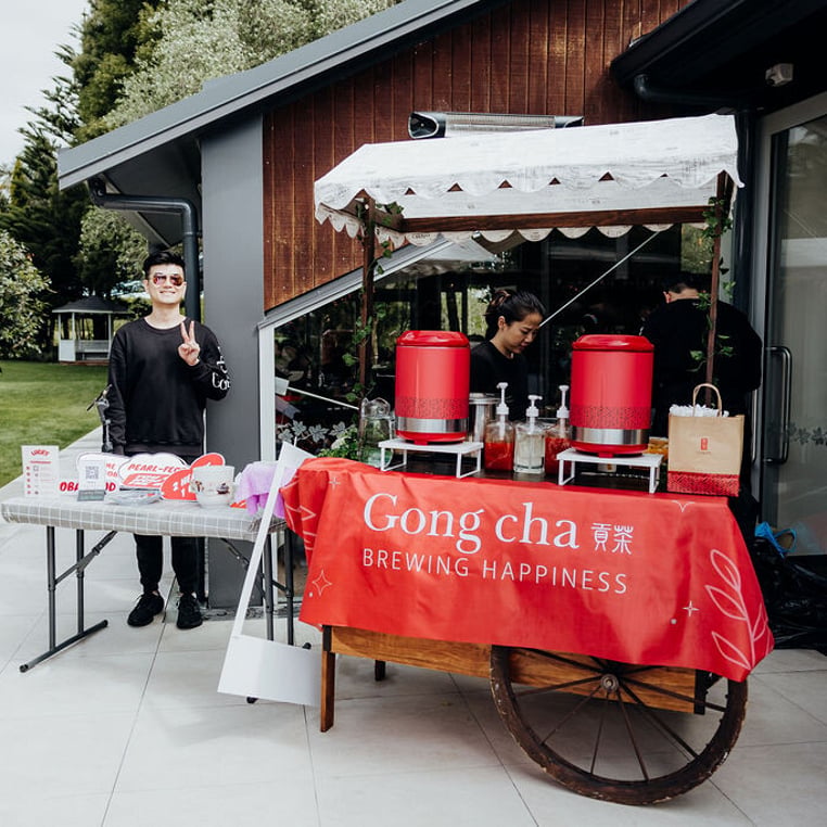 Gong Cha at Markovina Estate