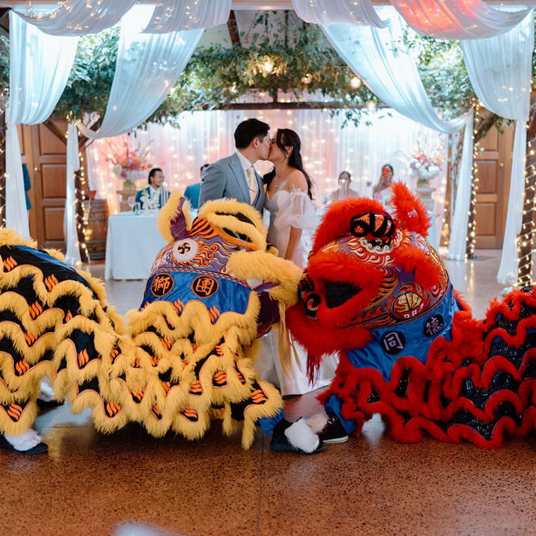Dragon Dance on Dance Floor