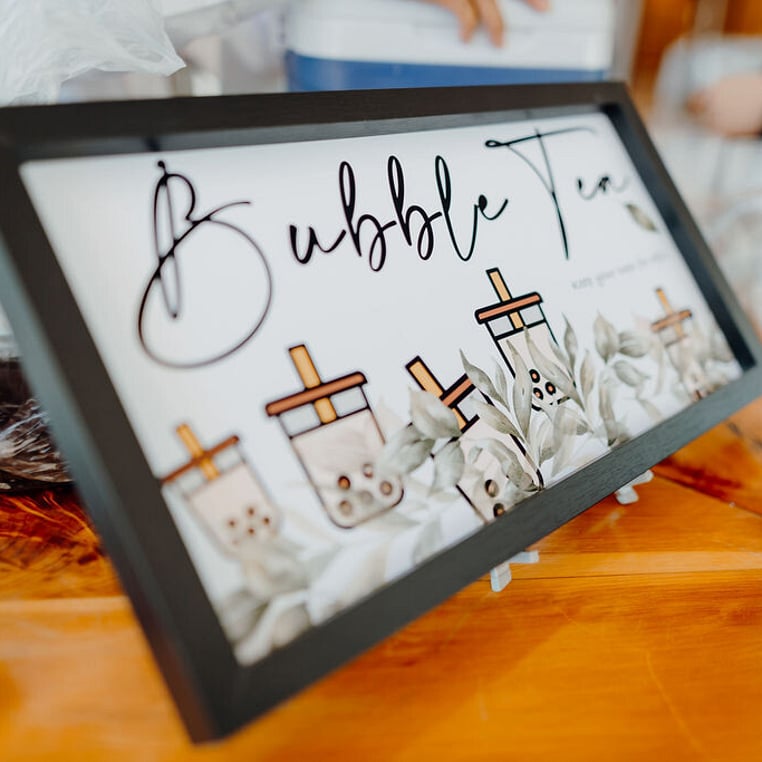 Bubble Tea Sign