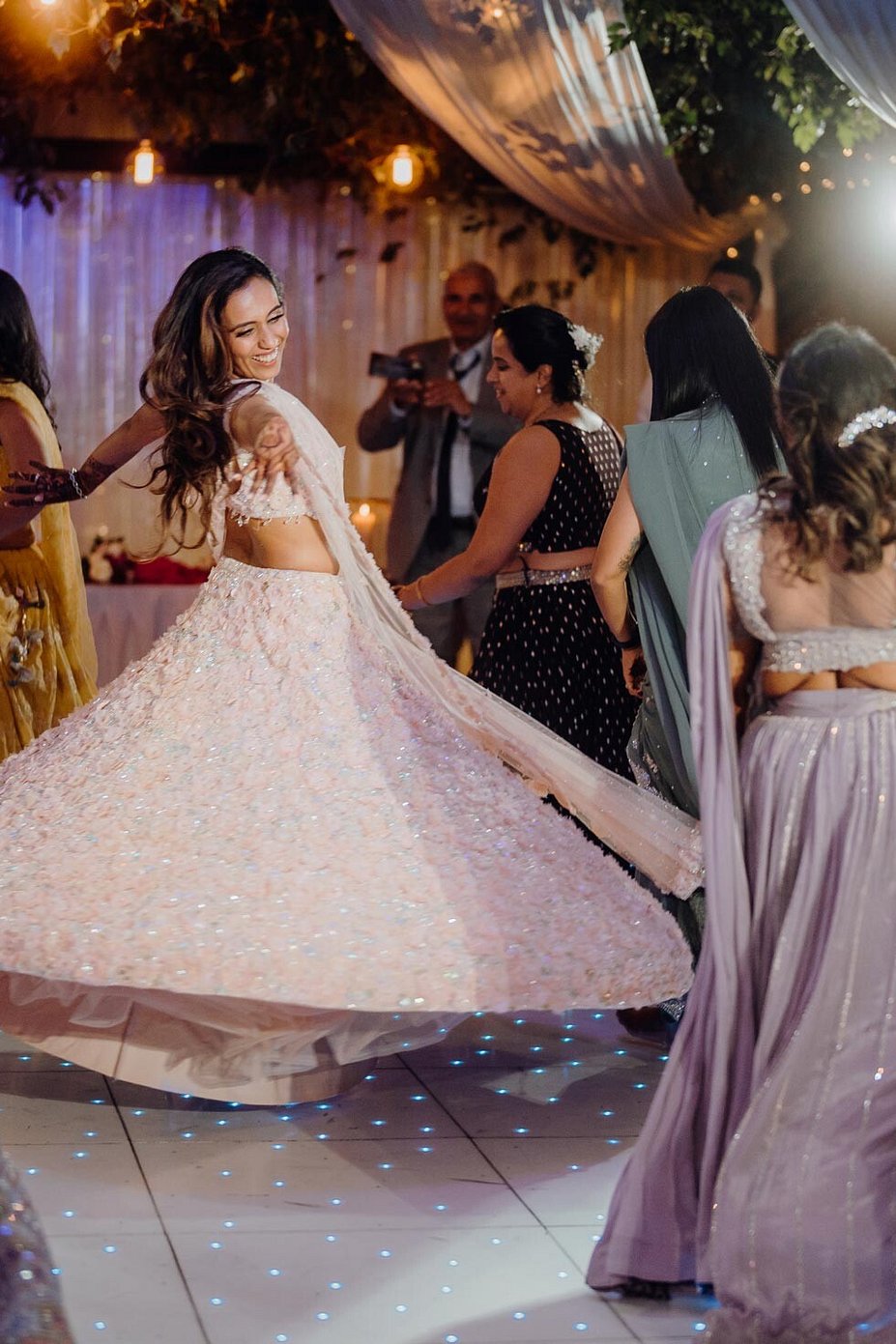 Bride performing on Dance Floor