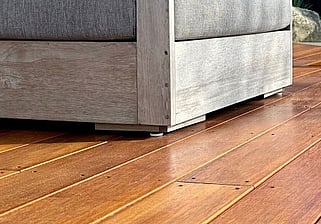 Timber deck creating outdoor living space alongside a Nelson home
